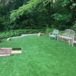 Artificial grass garden - AFTER