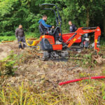 artificial grass garden - BEFORE